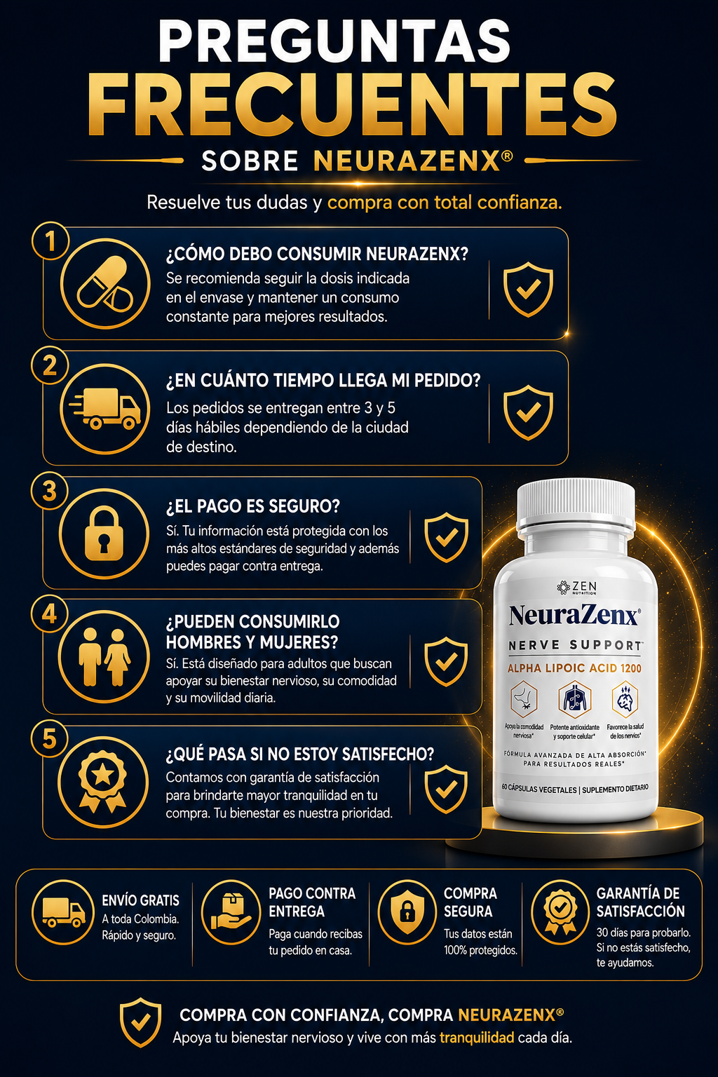 NeuraZenx | Fórmula Avanzada para el Bienestar Nervioso