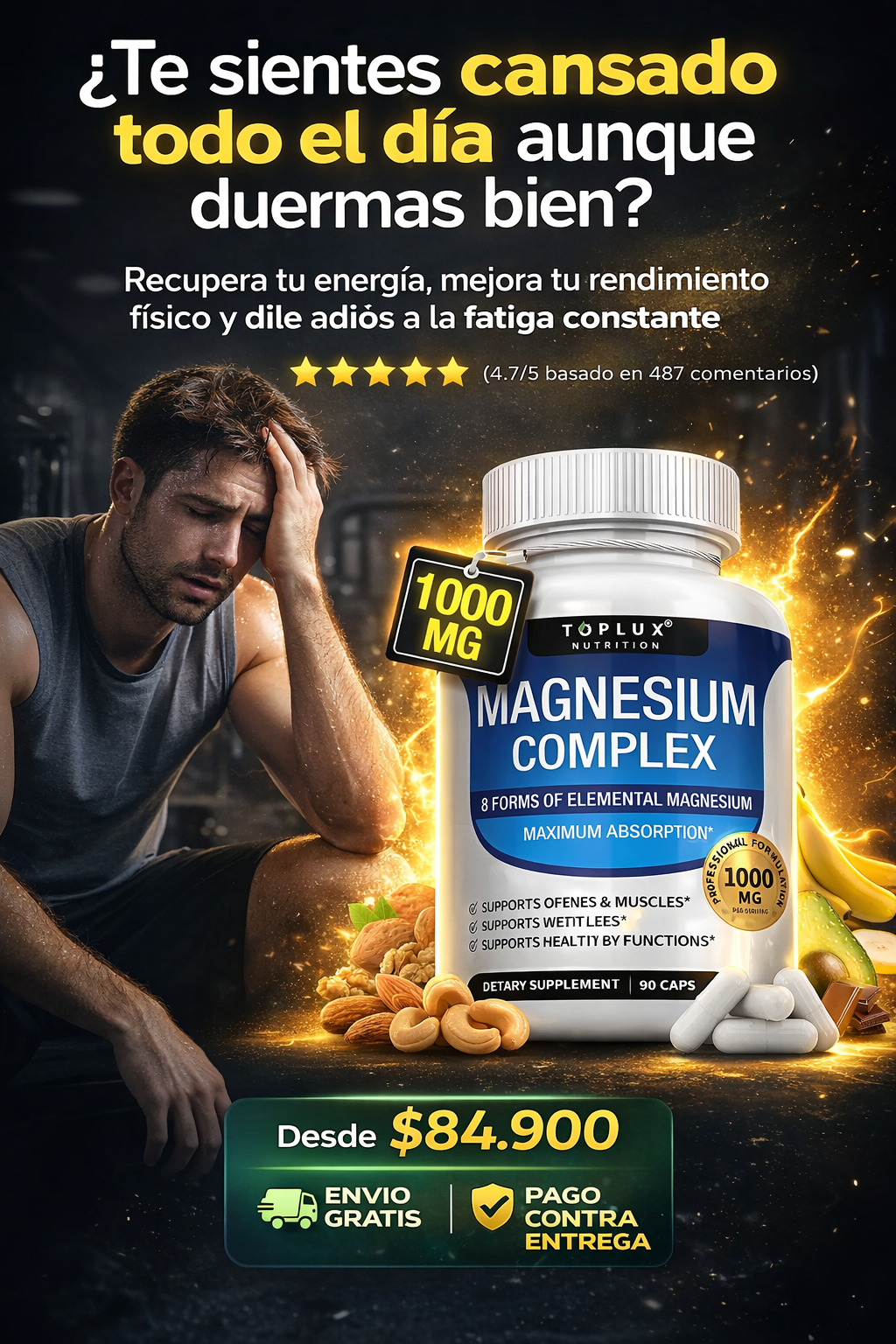 Magnesio Complex™ | Solución Integral para tu Energía y Bienestar