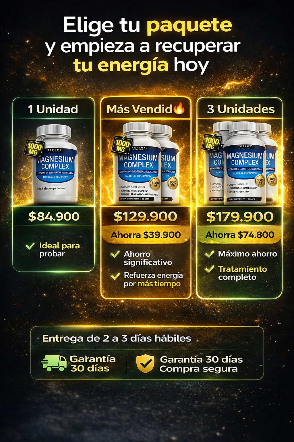 Magnesio Complex™ | Solución Integral para tu Energía y Bienestar