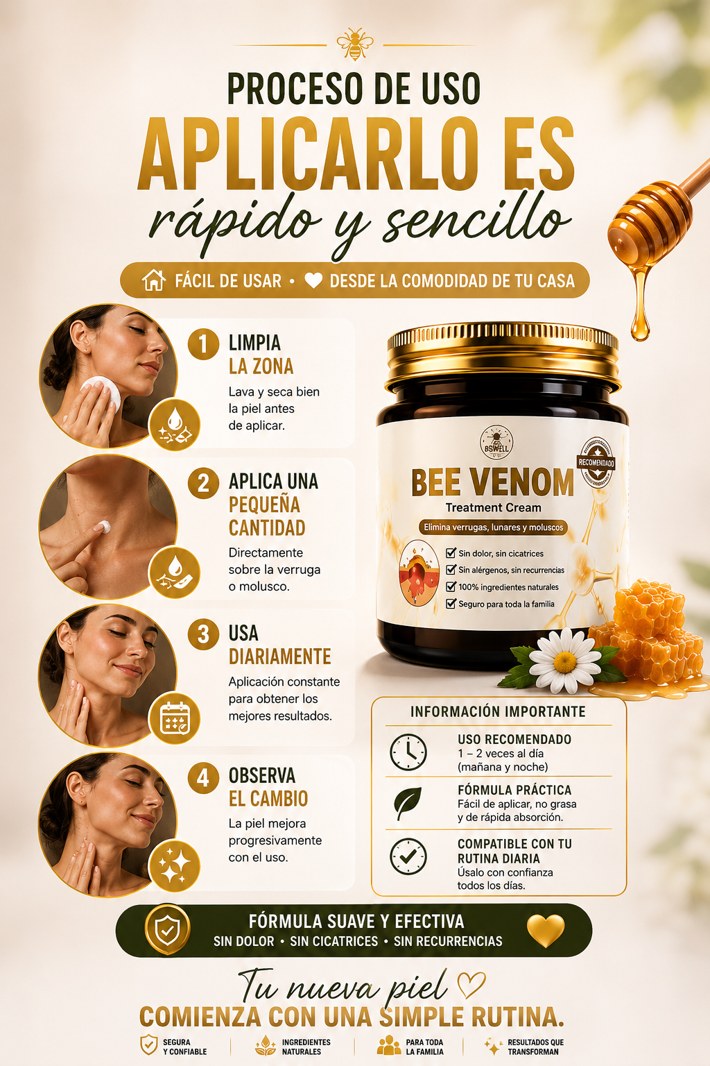 BEE VENOM (BOTOX NATURAL) VENENO ABEJA